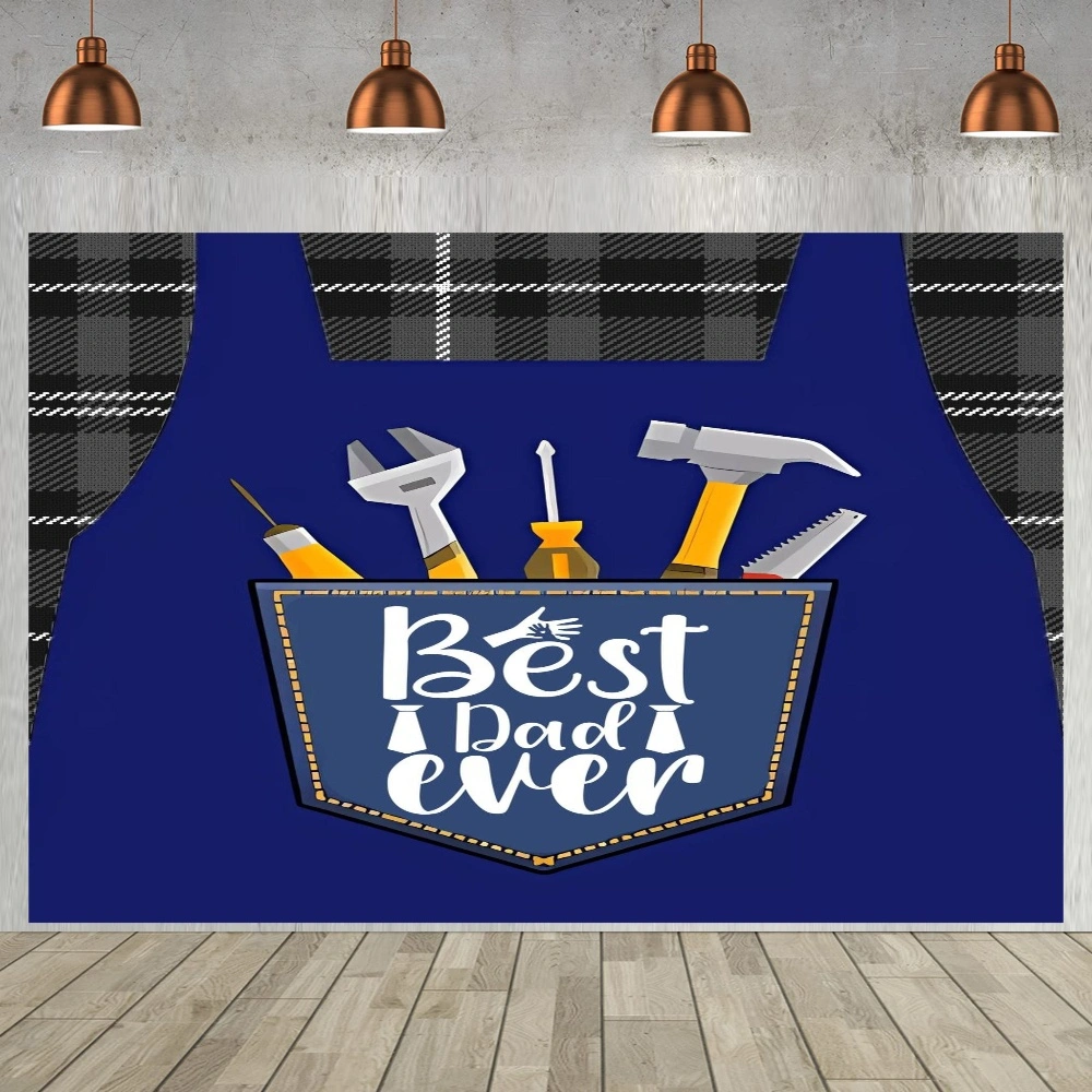 Best Dad Ever Tapestry Set Backdrop,a Party Decoration Gift for The Bedroom Living Room of Fans(#145,40x30'')