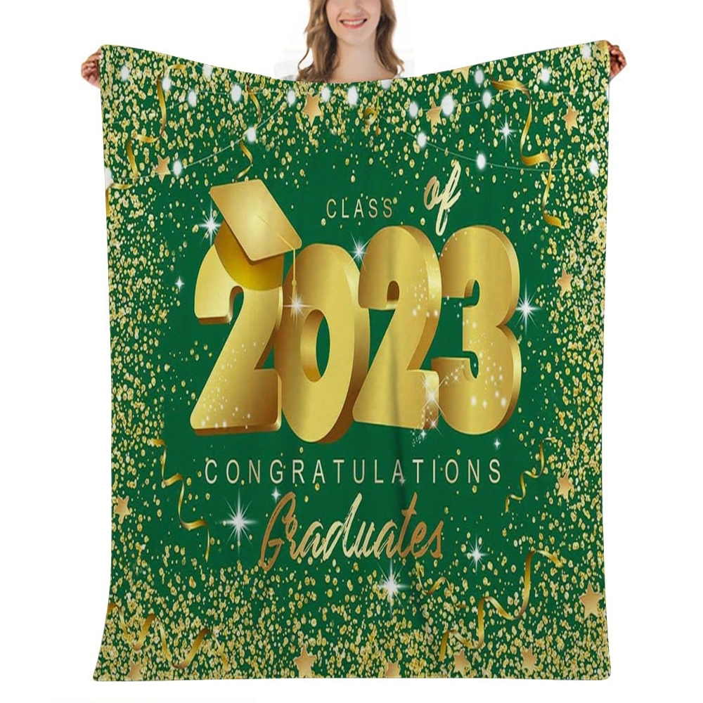 2023 Graduation Blanket You Did It Explores Success Bed Blanket Graduate Throw Blanket Graduation Gifts for Friend Family(32x48'',#022)