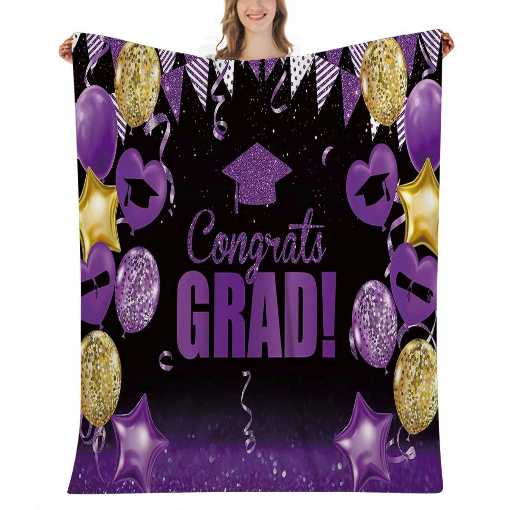 2023 Graduation Blanket You Did It Explores Success Bed Blanket Graduate Throw Blanket Graduation Gifts for Friend Family(32x48'',#025)