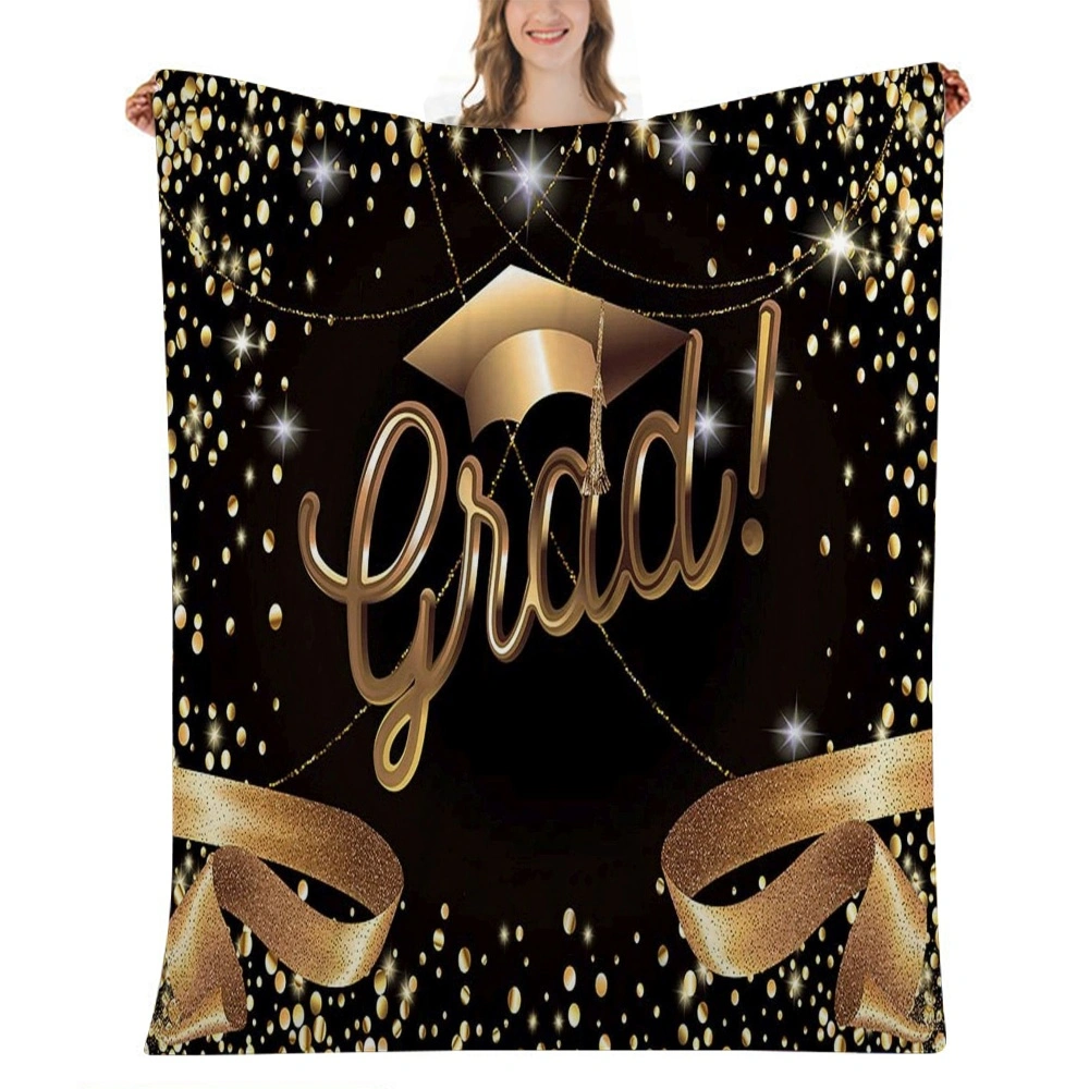 2023 Graduation Blanket You Did It Explores Success Bed Blanket Graduate Throw Blanket Graduation Gifts for Friend Family(32x48'',#028)