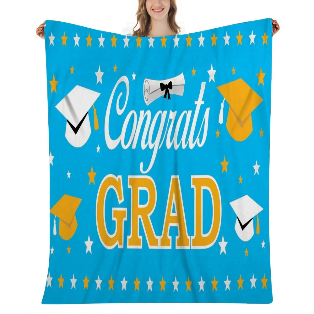 Blanket Graduation 2023, Blanket 2023 2023 Graduation Blanket with College and Text, Unique Graduation Gift for Family Friends(32x48'',#132)