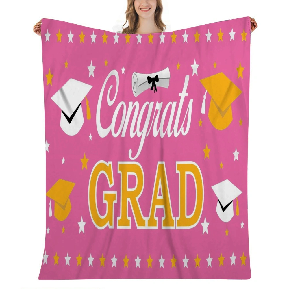 Blanket Graduation 2023, Blanket 2023 2023 Graduation Blanket with College and Text, Unique Graduation Gift for Family Friends(32x48'',#131)