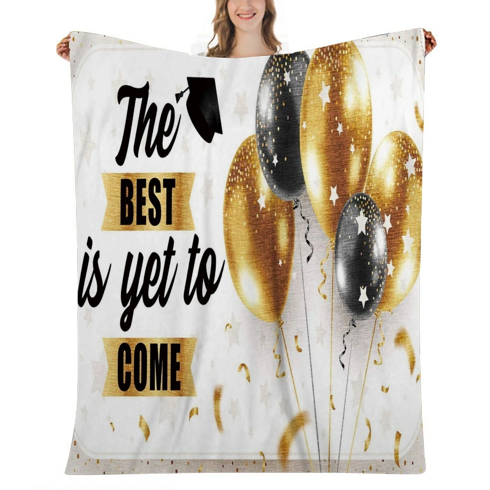 2023 Graduation Gifts for Him Graduation Blanket Decorations for Her Him Class of 2023 Gifts High School Senior College Graduation Gifts for Daughter Son Sister Graduation Gifts Blanket(32x48'',#046)