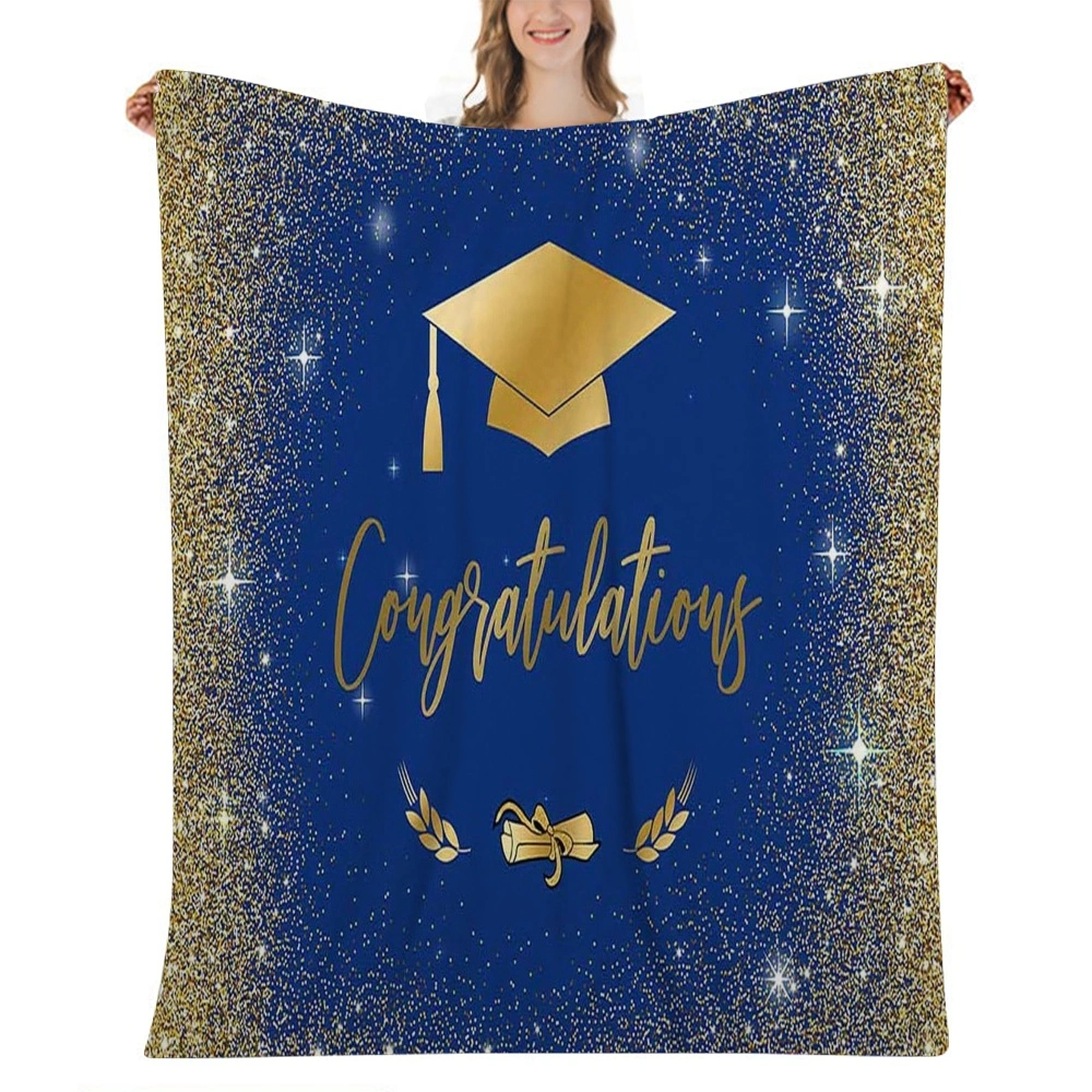 2023 Graduation Gifts for Him Graduation Blanket Decorations for Her Him Class of 2023 Gifts High School Senior College Graduation Gifts for Daughter Son Sister Graduation Gifts Blanket(32x48'',#052)