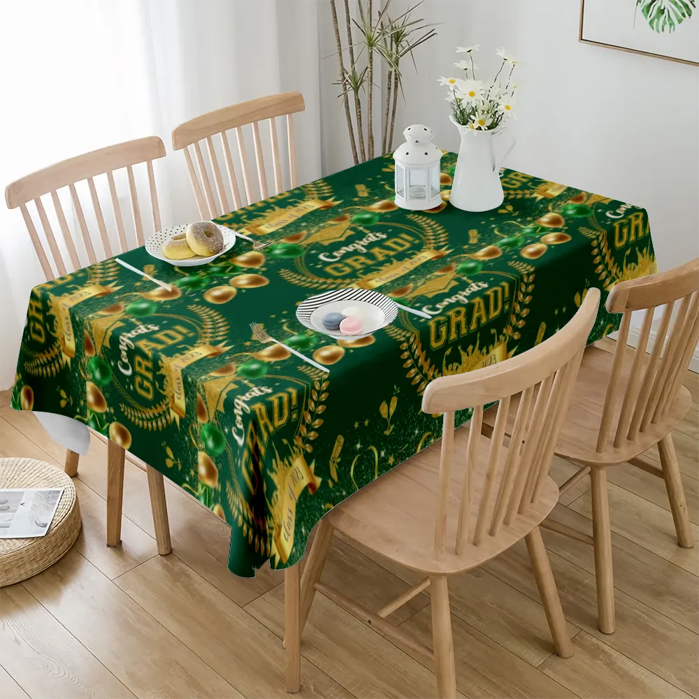 2023 Graduation Decoration Tablecloth for Indoor and Outdoor Use for Party Dinner Decor,Graduation Decoration for Party(#40 S-54x54'')