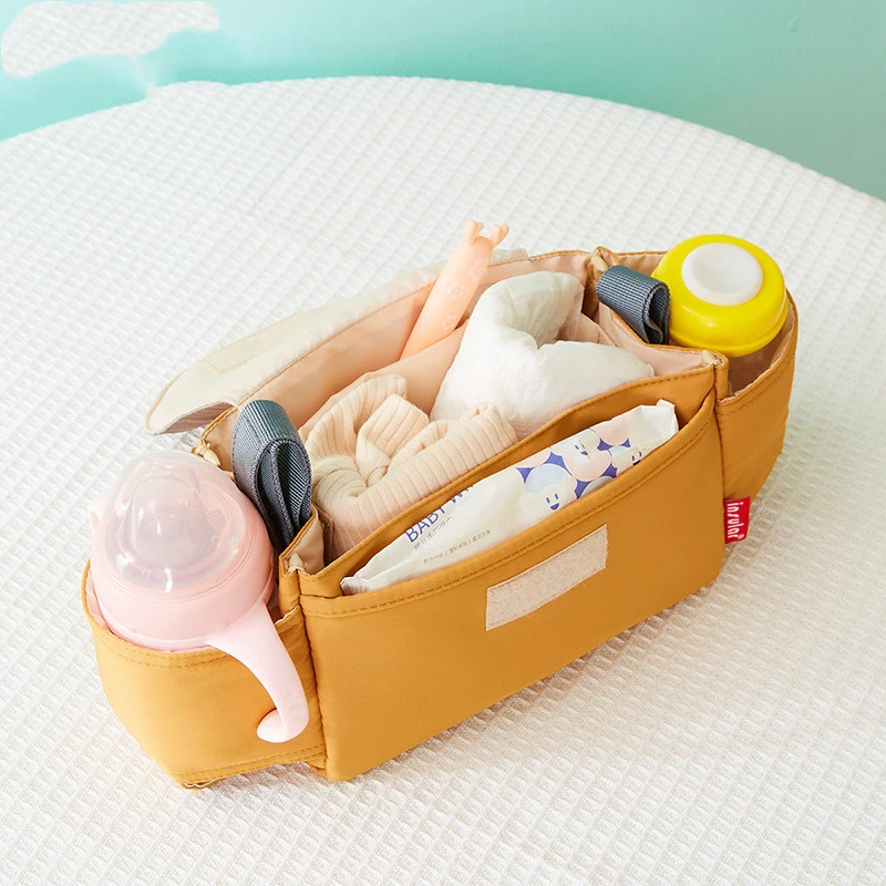 Baby Carriage Waterproof Hanging Storage Bag Milk Bottle