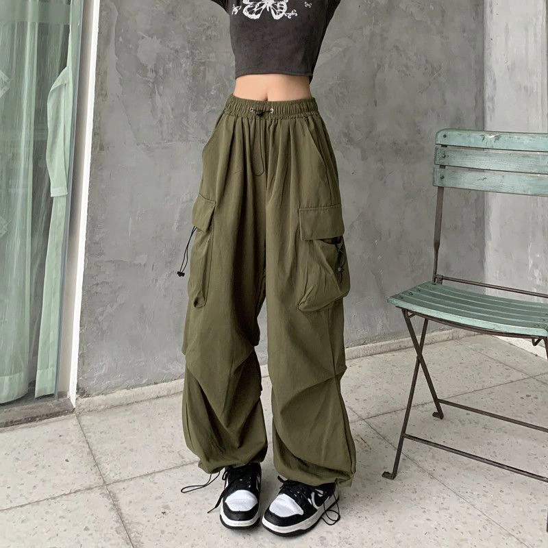 Women's Straight-leg Pants With Drape And Loose Wide-leg Pants