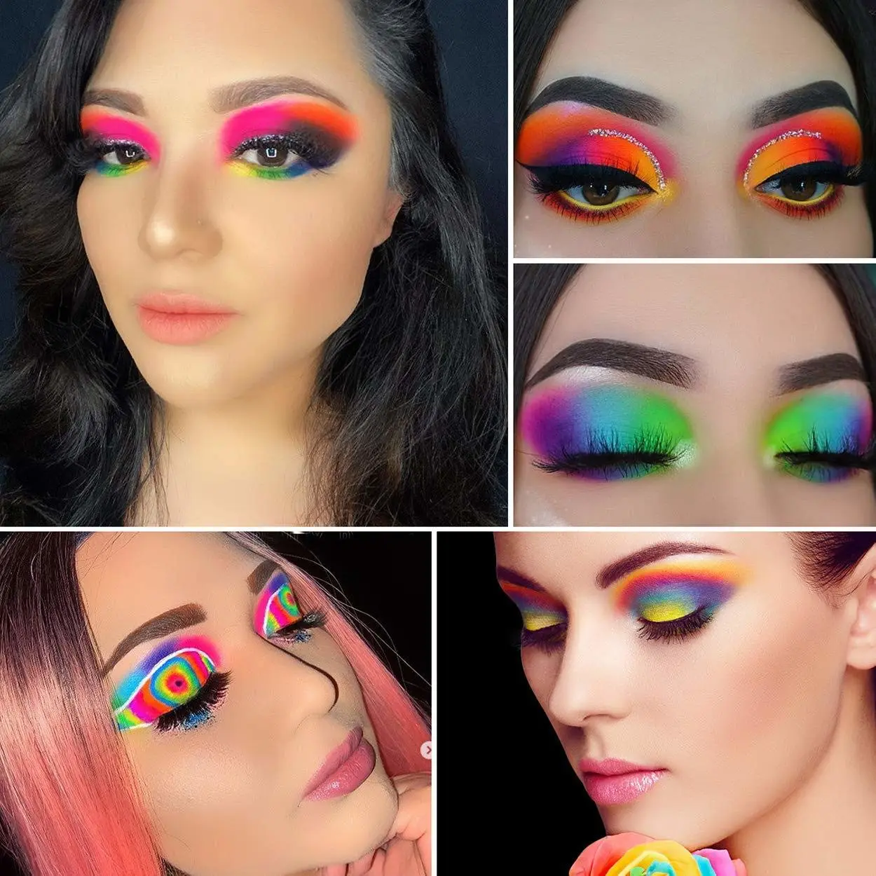 35 Rainbow Colors Eyeshadow Palette Matte and Glitter High Pigment Eye Shadow Power Brights Colorful Eye Cosmetic Makeup Pallet(35 Colors)