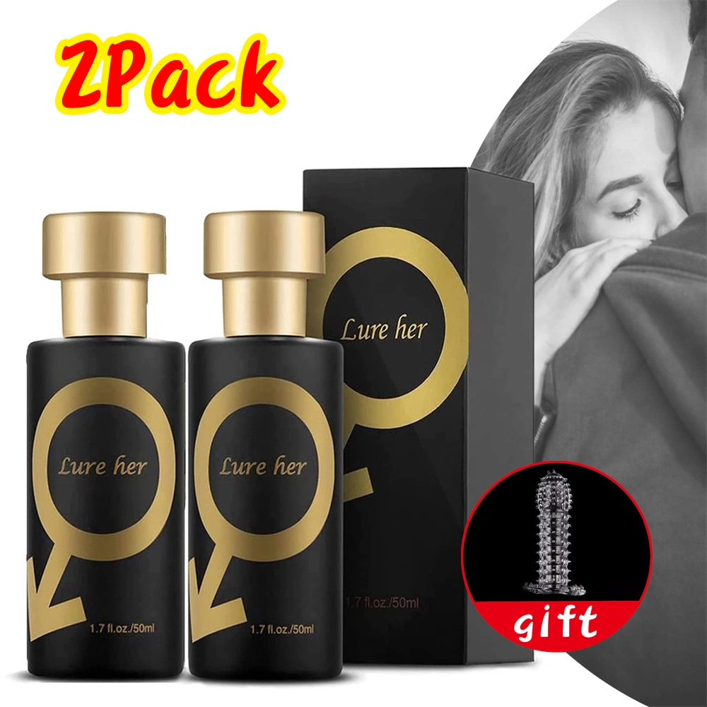 2 Pcs Lure Her Perfume Androstenone Perfume For Man 50ml