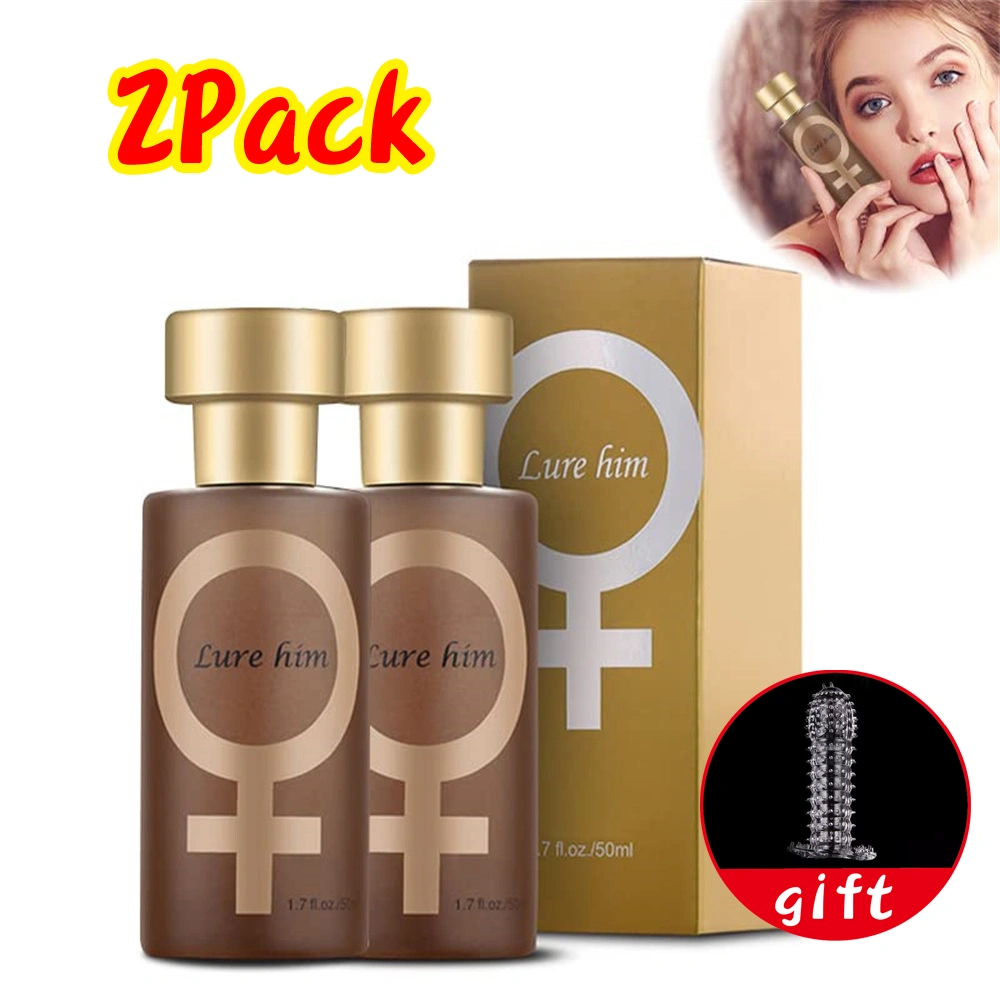 2 Pcs Lure Her Perfume for Man Long Lasting Perfume 50ml