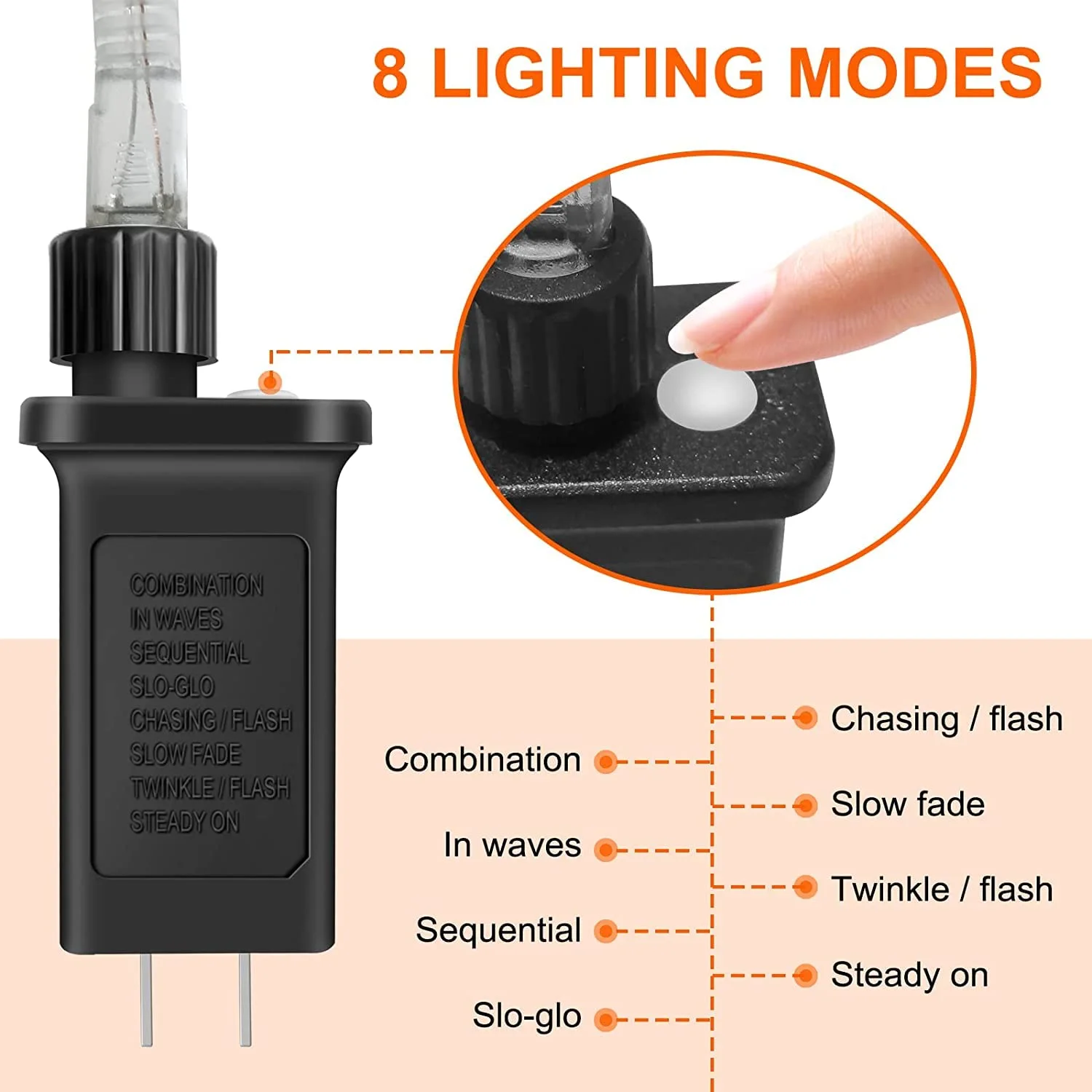 LED Waterproof Rope Lights Plug in, Outdoor Rope Light, Daylight Indoor Fairy Lights, Led Rope Lights for Camping Birthday Party Christmas Halloween Holiday Lights