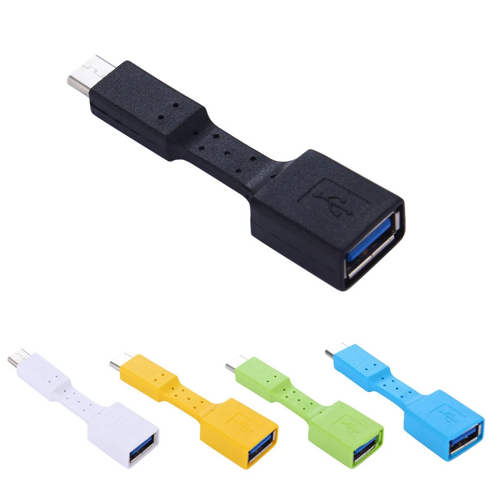 Injection Molding Type C OTG Adapter Usb20 To Type C OTG Adapter Cable TYPE C Adapter