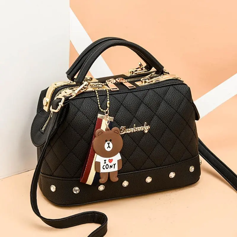 New Single Shoulder Oblique Cross Women Bag Fashion Women Bag Small Square Bag