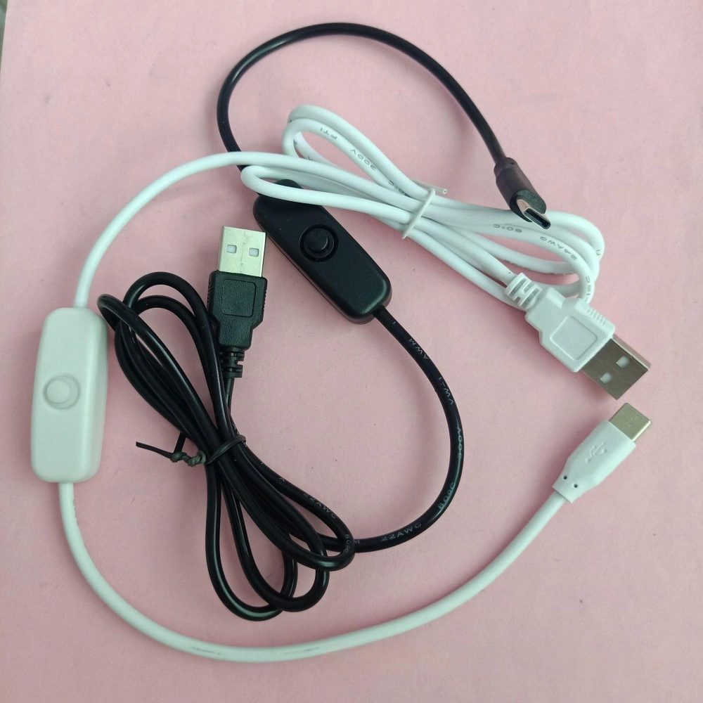 USB Type-c interface with switch power cord