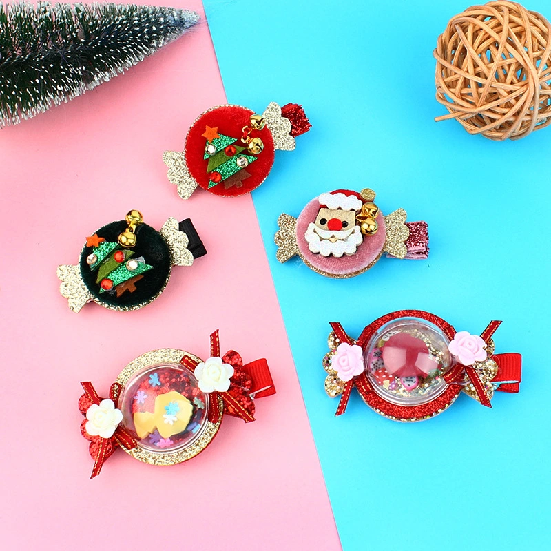 Christmas Children's Cute Candy Hairpin