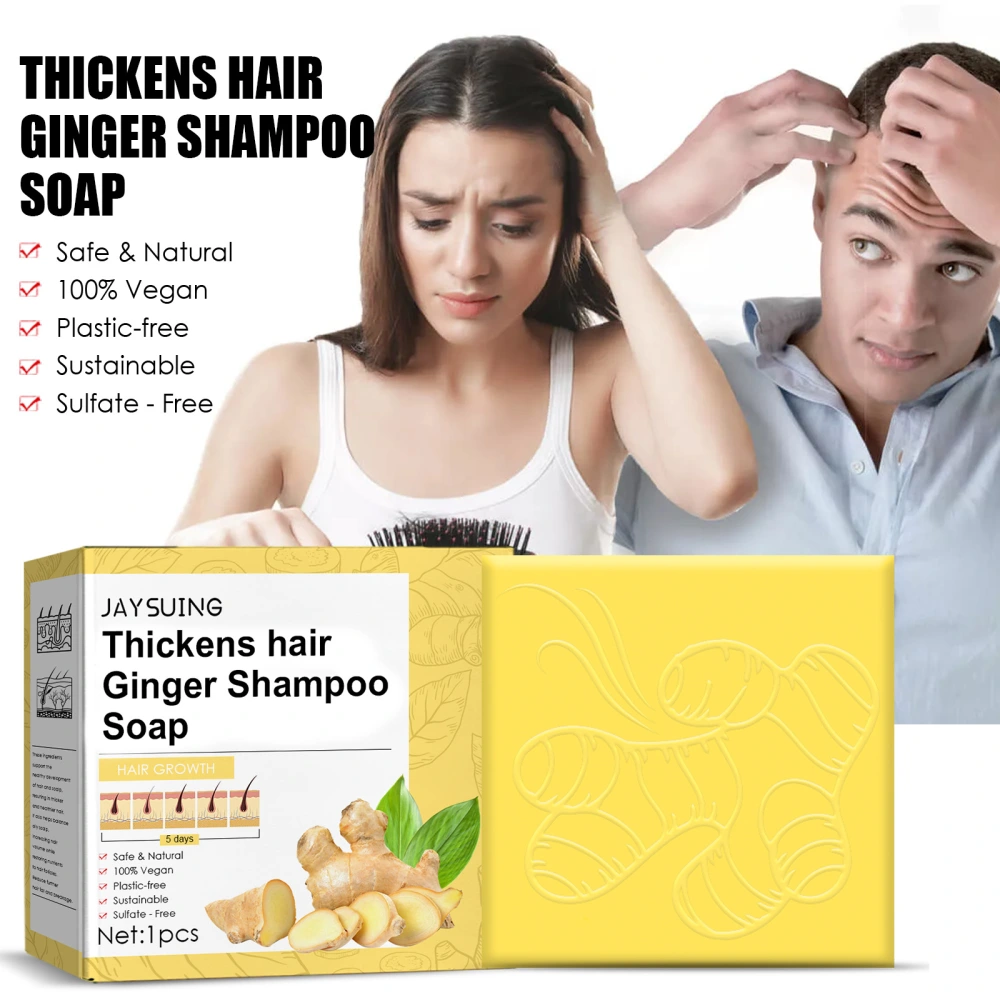 Ginger Dense Hair Shampoo Soap