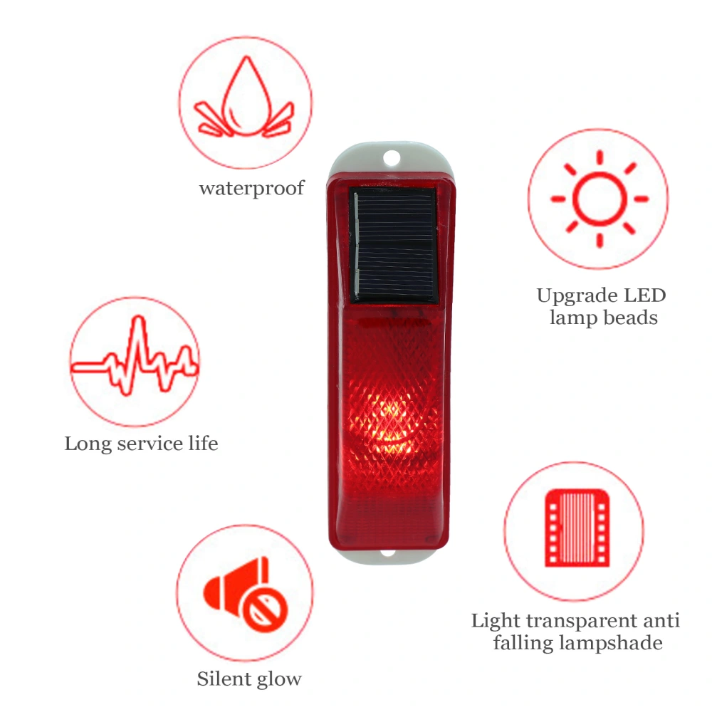 Solar Warning Light Professional Warning Light Waterproof Warning Light