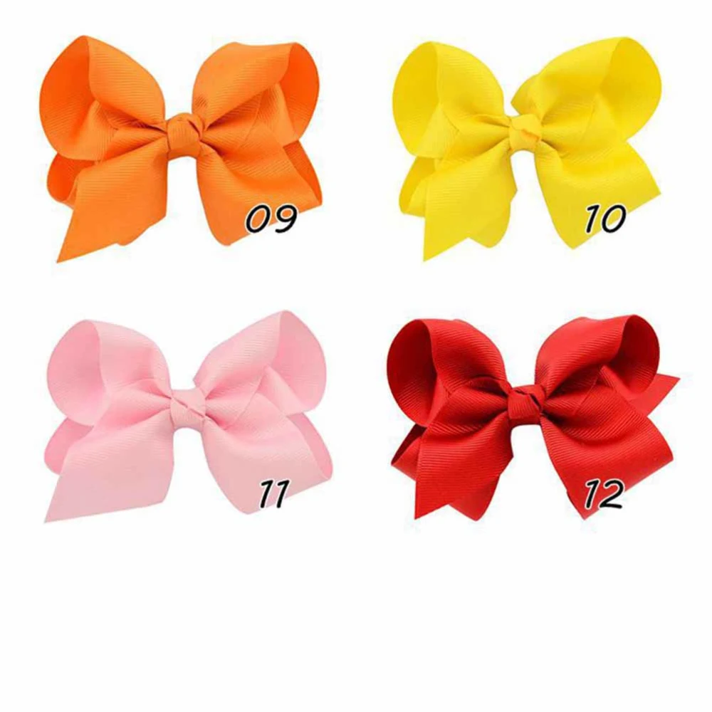 20Pcs Bowknot Hair Pin Children Barrette Bang Hair Clips Creative Headdress Head Decoration for Kids Children Size M