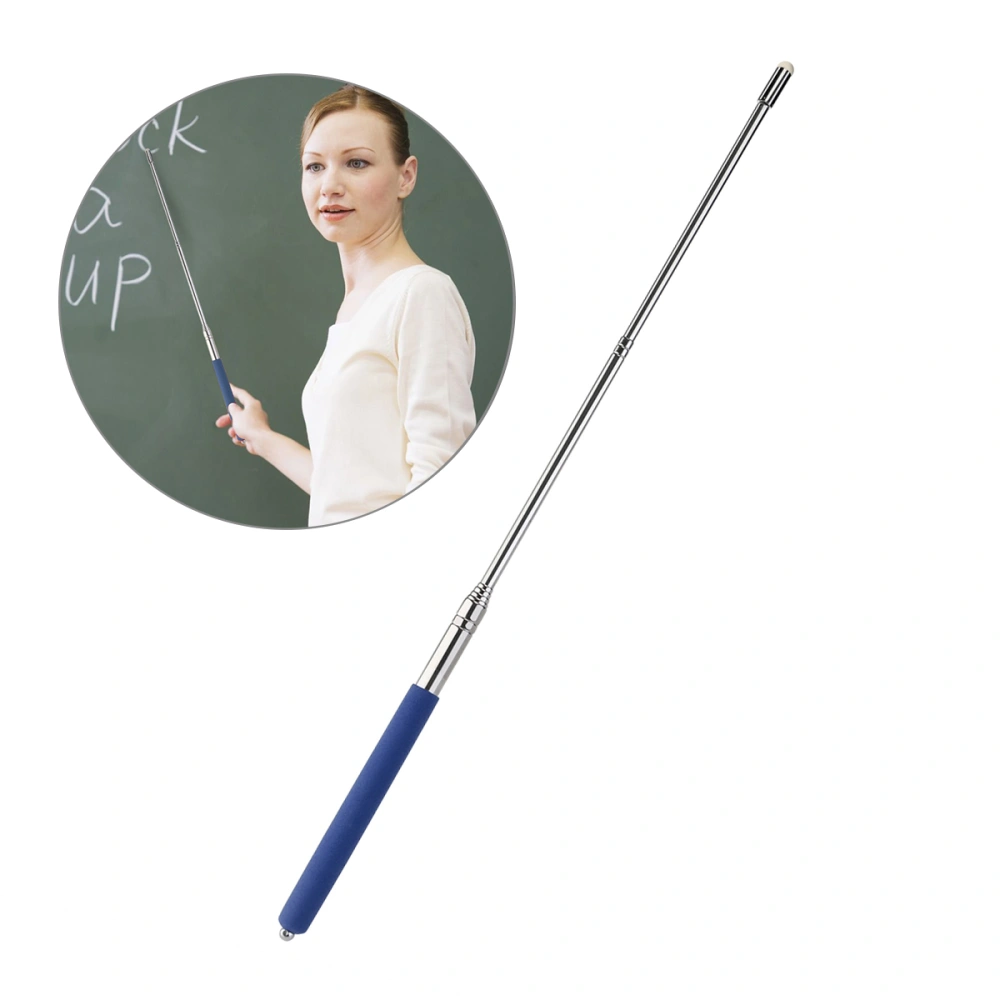 TINKSKY Hand Pointer Extendable Telescopic Retractable Pointer Handheld Presenter Classroom Whiteboard Pointer (Blue)