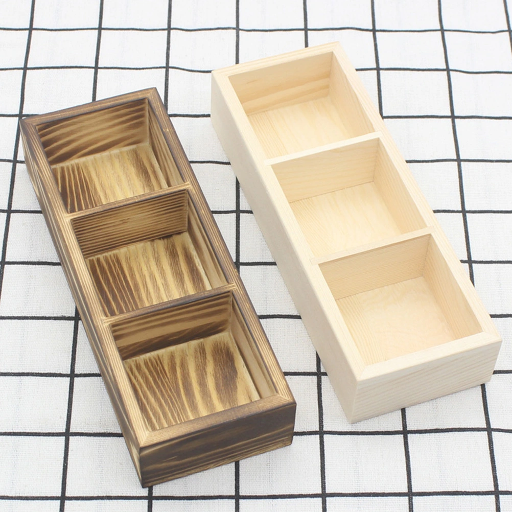 Tea Bag Holder 3 Compartment Organizer Sugar Packets Tea Bag Coffee Bar Organizer