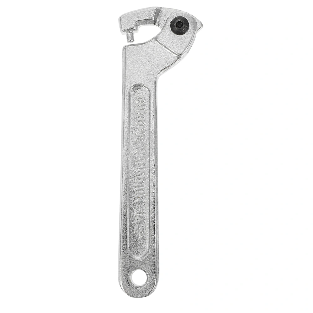 Crescent-shaped Hook Spanner Tool Repair Hand Wrench Universal Half Moon Wrench