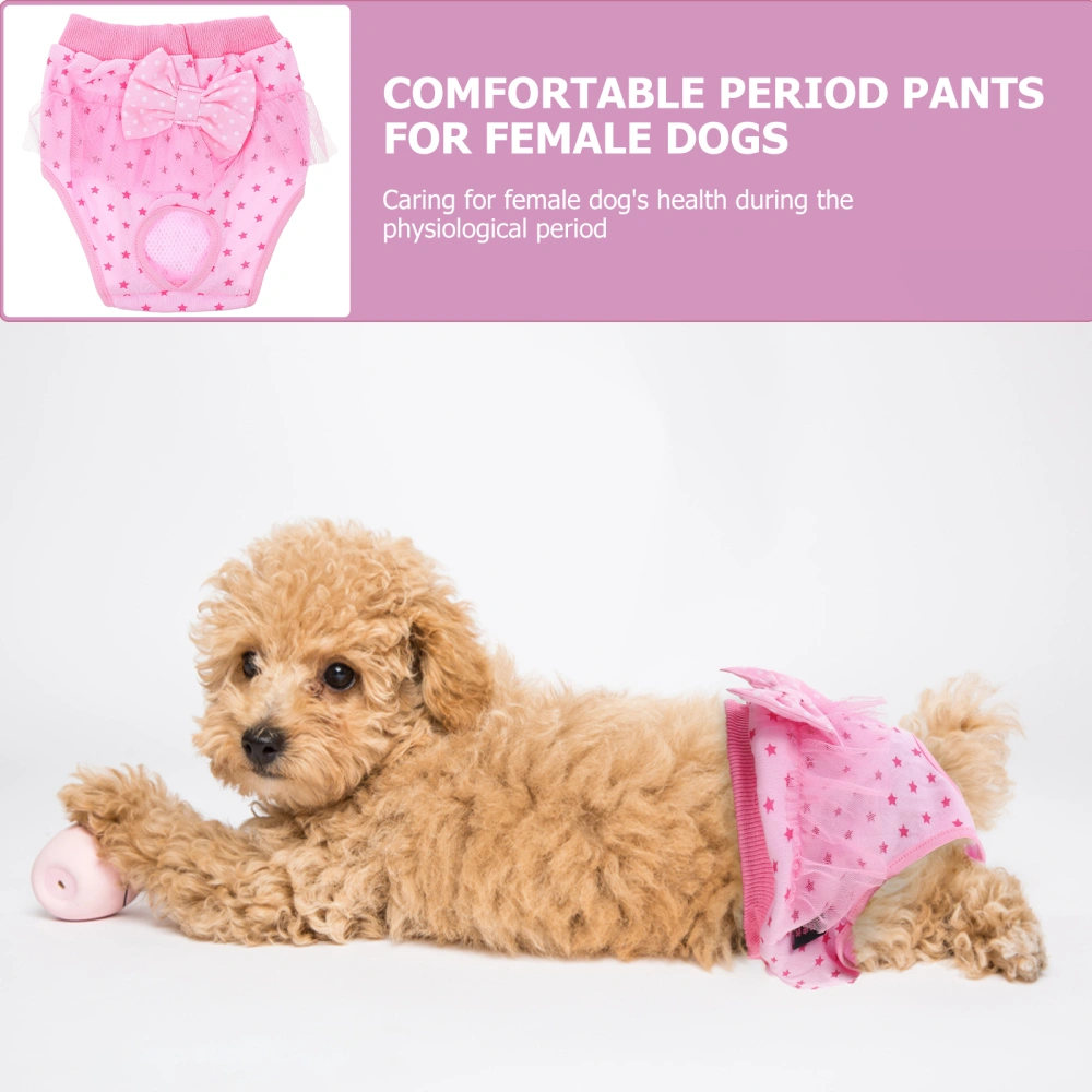 Pet Diaper Dog Sanitary Pants Breathable Puppy Sanitary Diaper Pet Supply