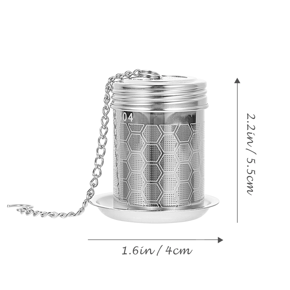 1 Set Stainless Steel Tea Infuser Fine Mesh Filter for Tea Tea Mesh Strainer