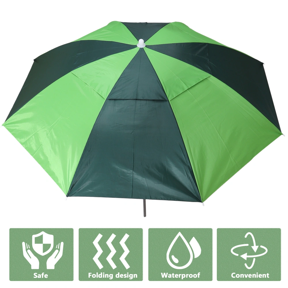 Outdoor Rain-proof Umbrella Sun Block Umbrella Single Layer Fishing Umbrella