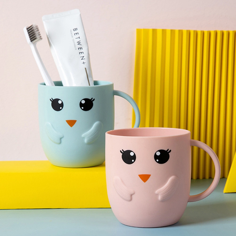 4 Pcs Frosted Washing Cups Adorable Wash Cups Simple Children Toothbrush Cups
