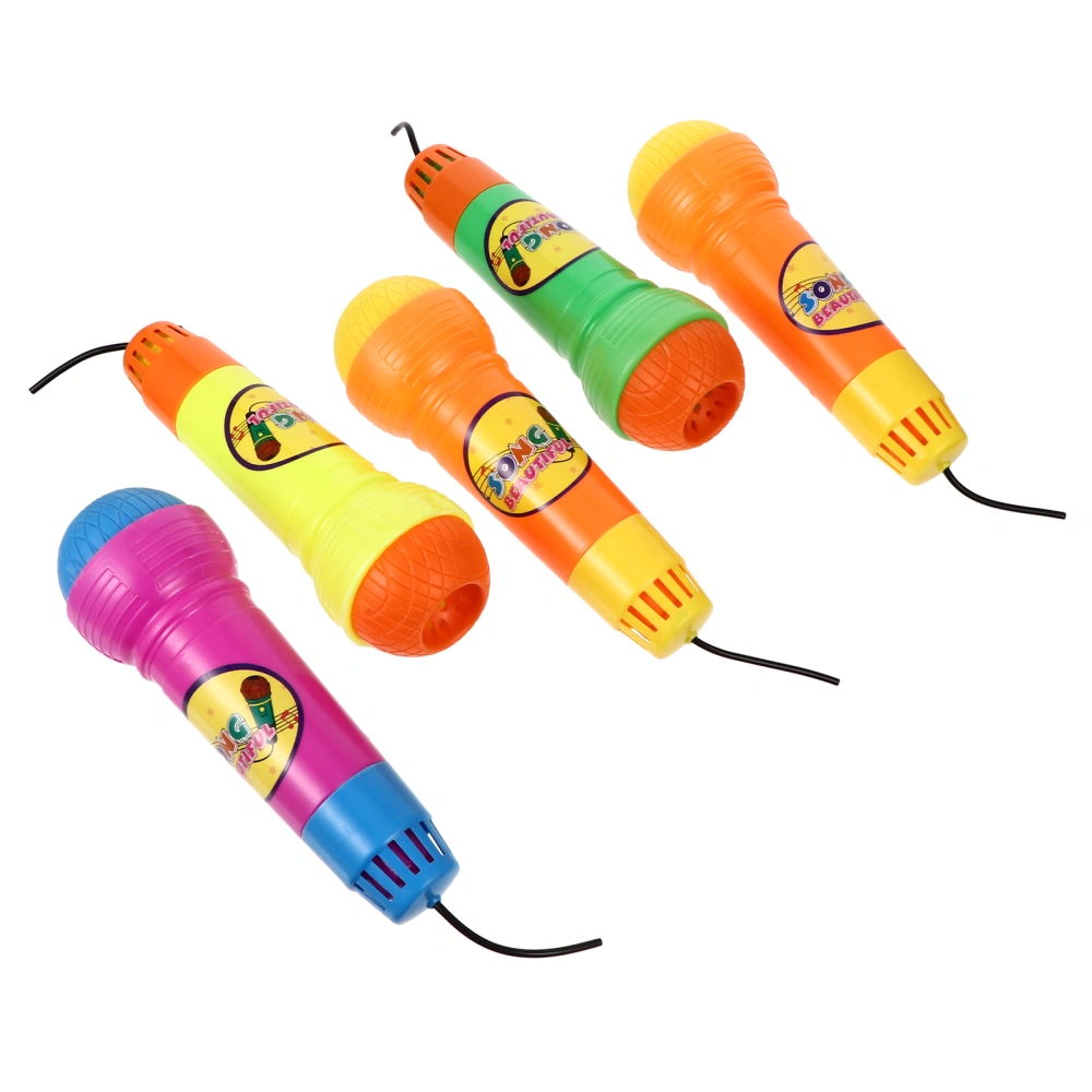 5Pcs Mighty Echo Microphone Toy Creative Toys Educational Toys (Random Color)