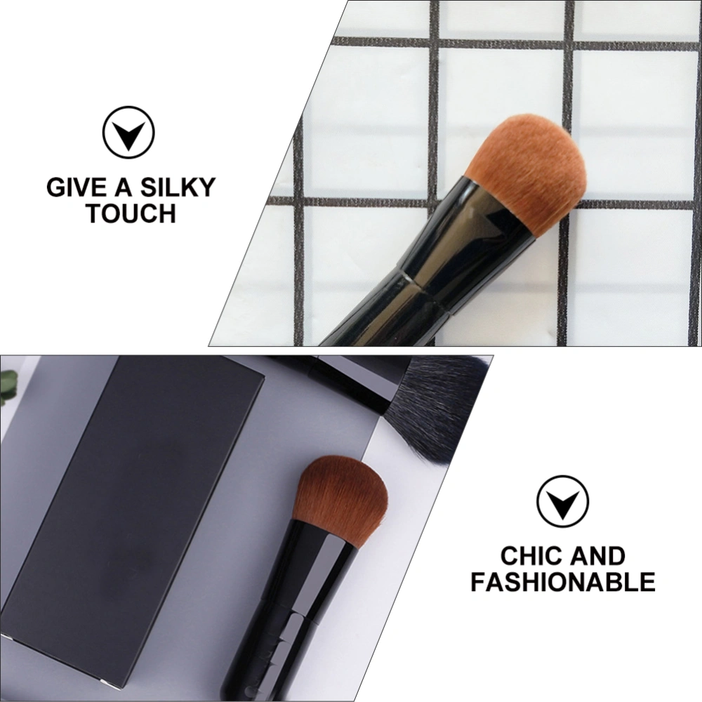 1Pc Fluffy Loose Powder Foundation Brush Blending Blush Brush for Women