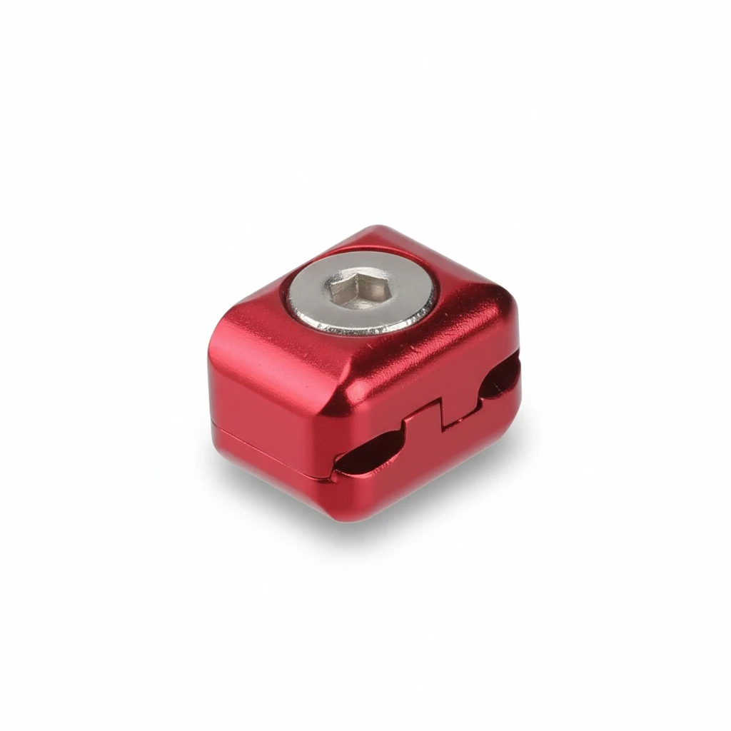 Archery Buckle Drop Away Arrow Rest Buckle Clip Fastener Compound Recurve Bow Hunting Accessory (Red)