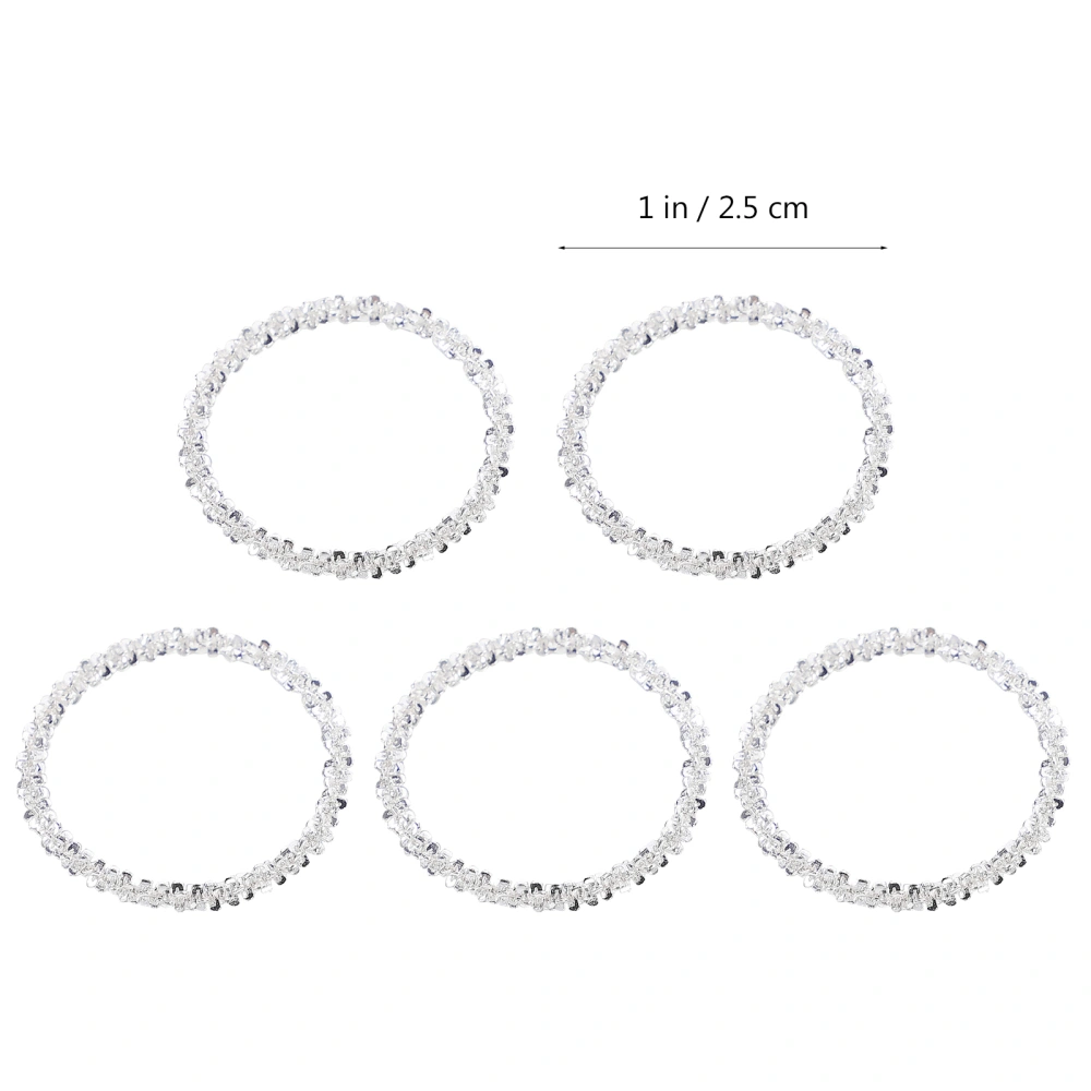 5pcs Simple Knuckle Midi Ring Set Vintage Women Girls Finger Rings Jewelry