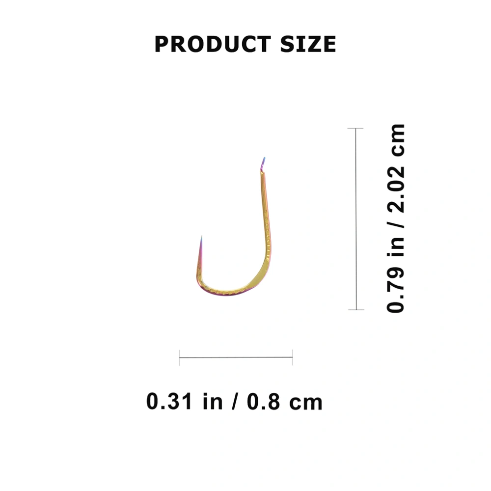 20Pcs Saltwater Fishing Hook Useful Fishing Hooks Carbon Steel Hook Fishing Tools