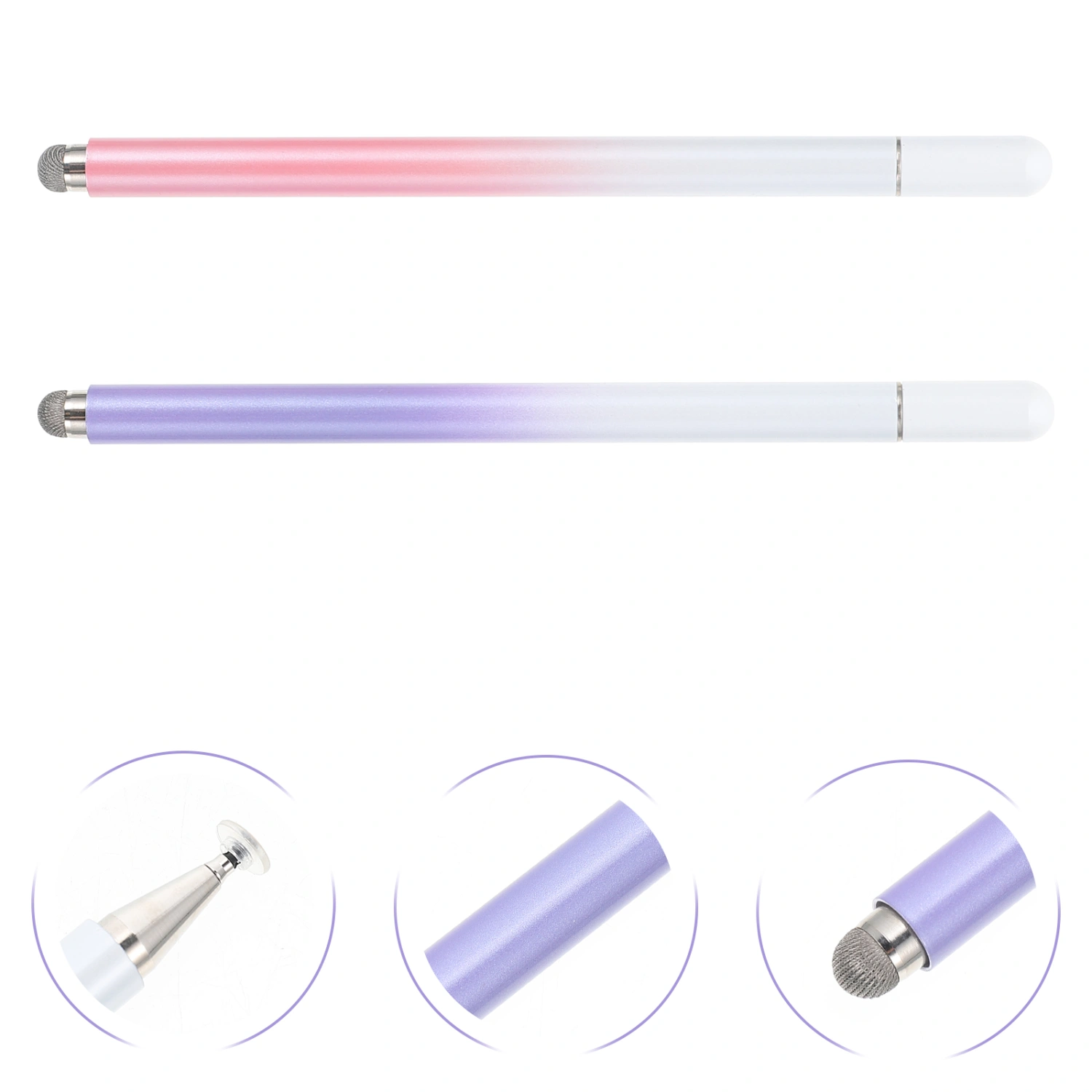 2pcs Magnetic Suction Capacitive Stylus Pens High Sensitivity Stylus Pens