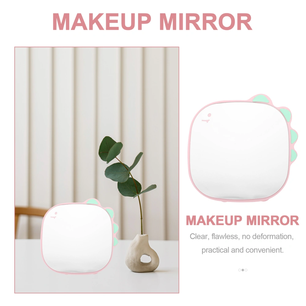 Dual Use Desktop Vanity Makeup Hanging Mirror Foldable Household Makeup Mirror