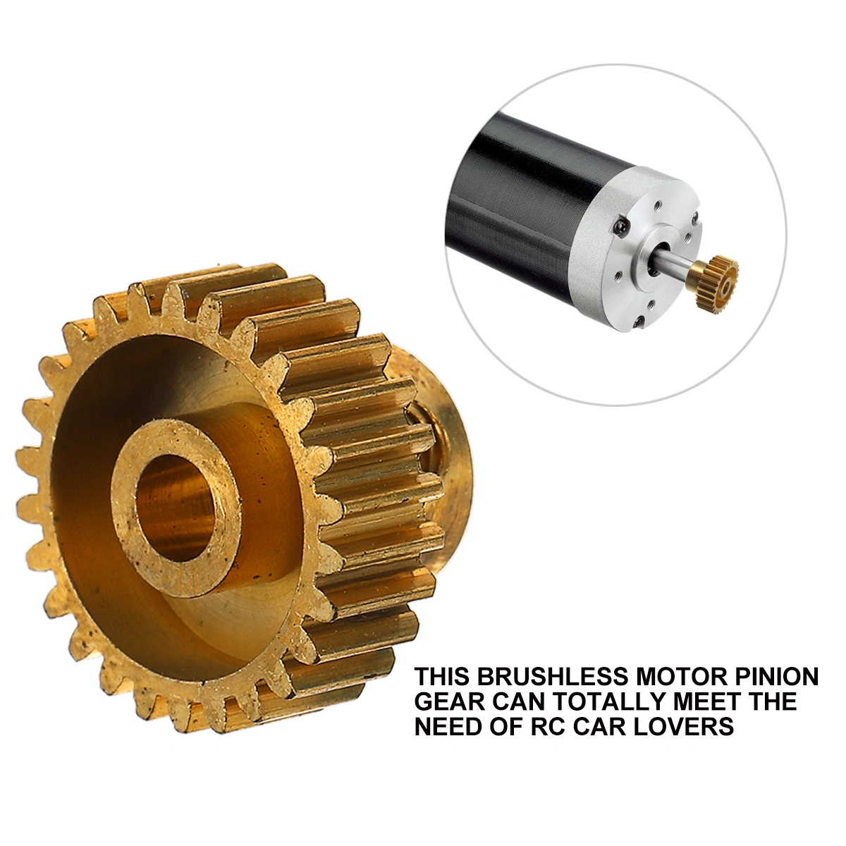 Motor Pinion Gears Brushless Motor Pinion Gears for RC Drift Racing Car