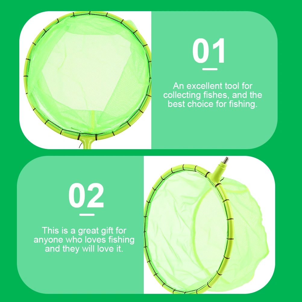 Fishing Net Head Removable Fishing Dip Net Fishing Net Bag Fishing Gear