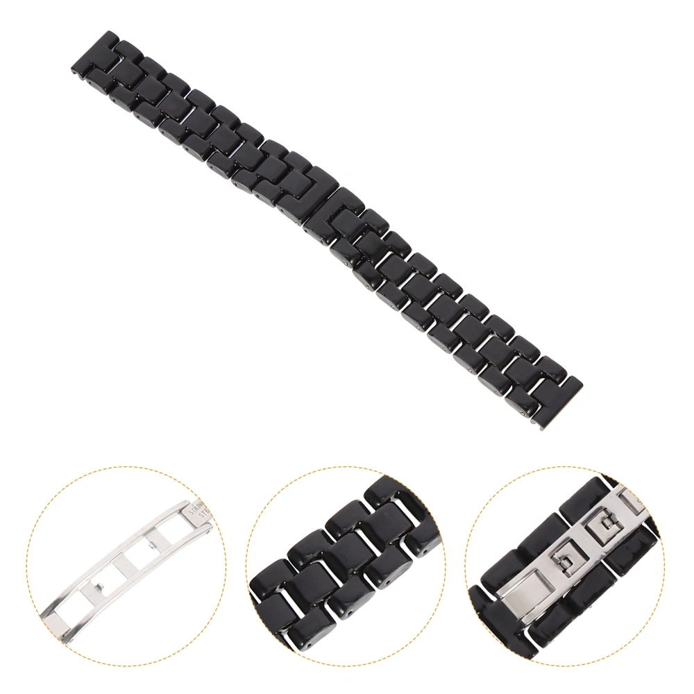 Watch Strap Ceramic Watchband Watch Links Bracelet Style Replacement Watchband