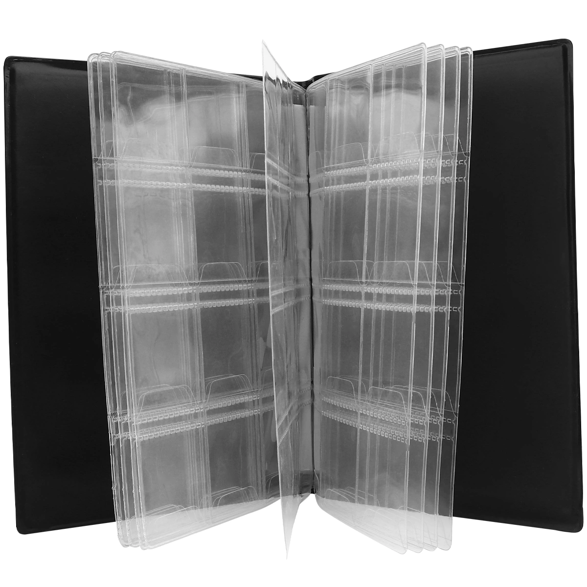 120 Grids Coins Storage Book Commemorative Coin Collection Album Holders Coin Collection Volume Folder Hold (Red)
