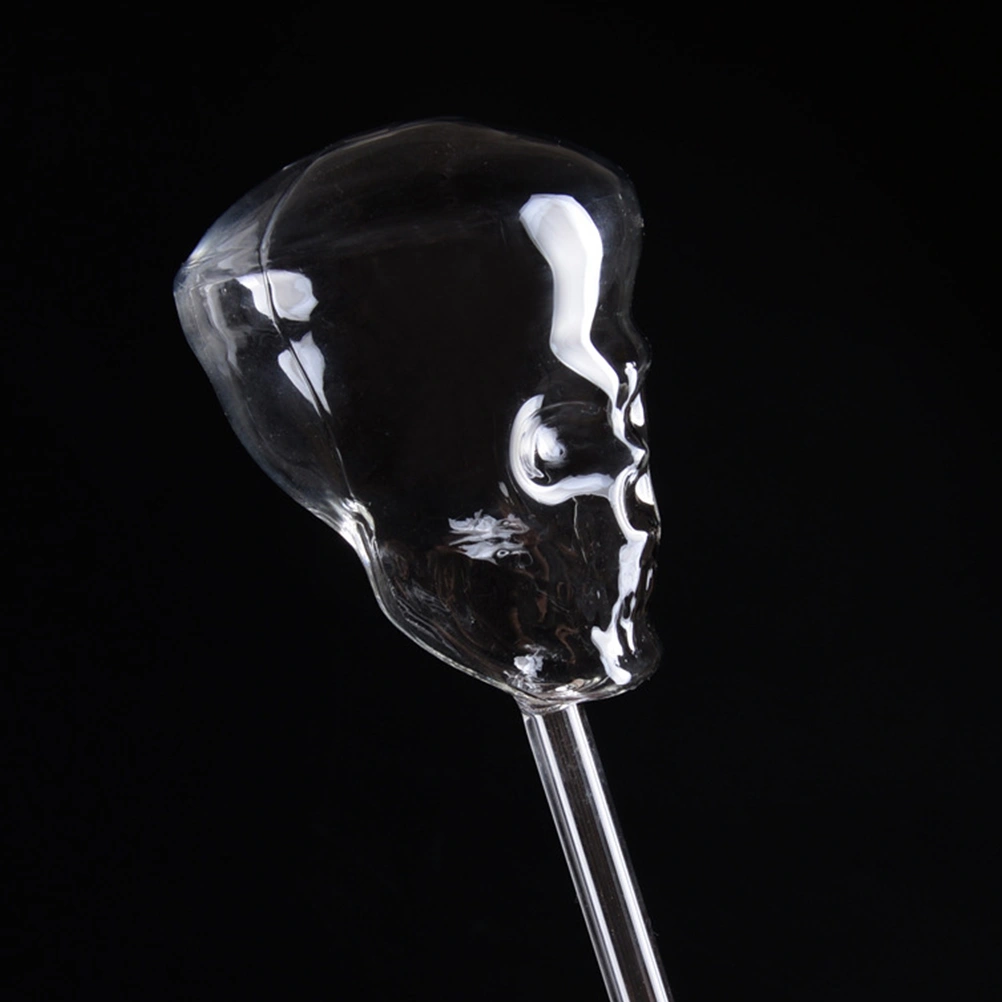 Skull Self Watering Device Skull Glass Automatic Plant Watering Device for Patio Lawn Garden