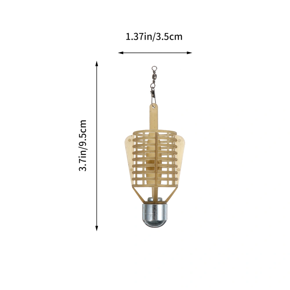 1 Set of Bait Thrower Fishing Feeder Fishing Nest Device Fishing Accessories