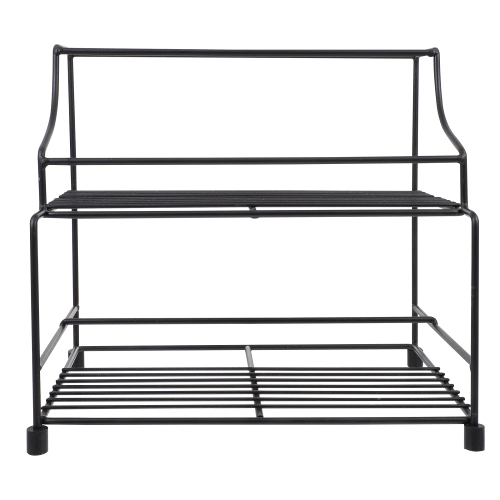 1PC Kitchen Storage Rack Large Capacity Iron Storage Rack Household Storage Rack