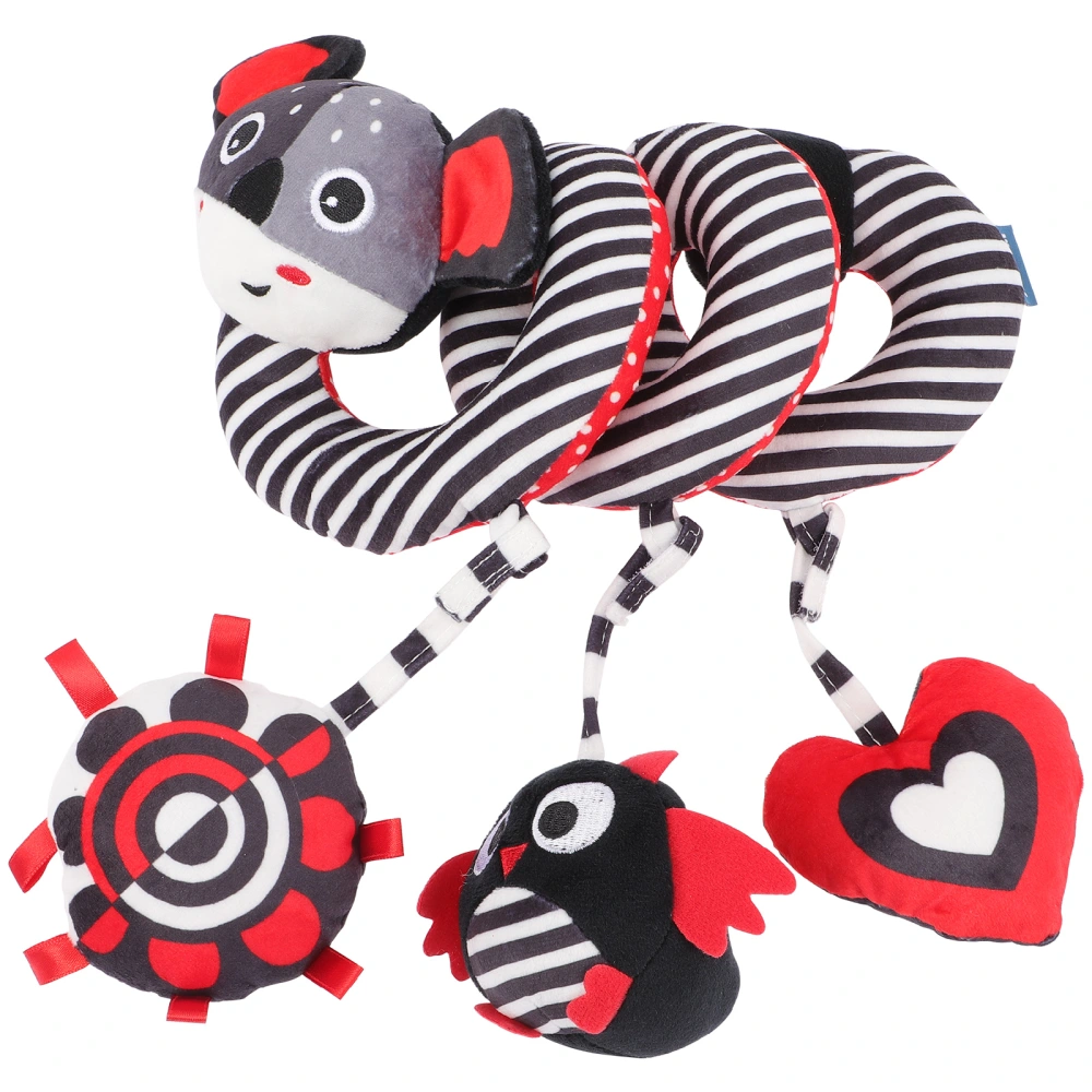 Animal Baby Crib Toy Stroller Toy Baby Stroller Rattle Toy Carseat Toy