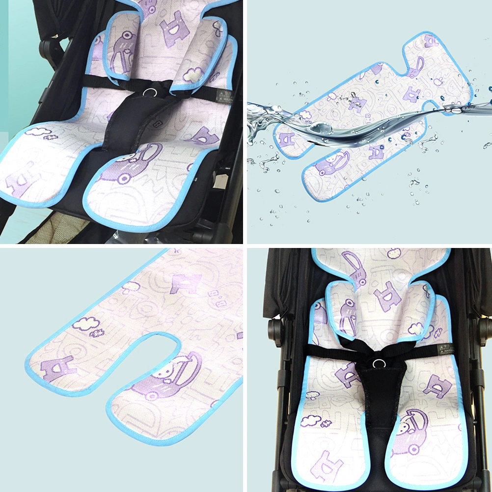 1pc Baby Stroller Seat Mat Summer Cushion General Ice Silk Mat Cooling Pad