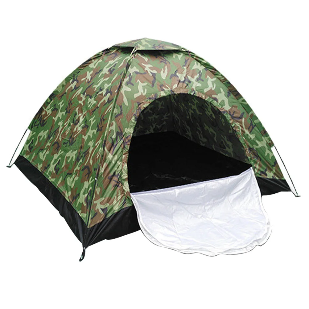 1pc Outdoor Waterproof Tent Emergency Shelter Tent Camouflage Camping Tent
