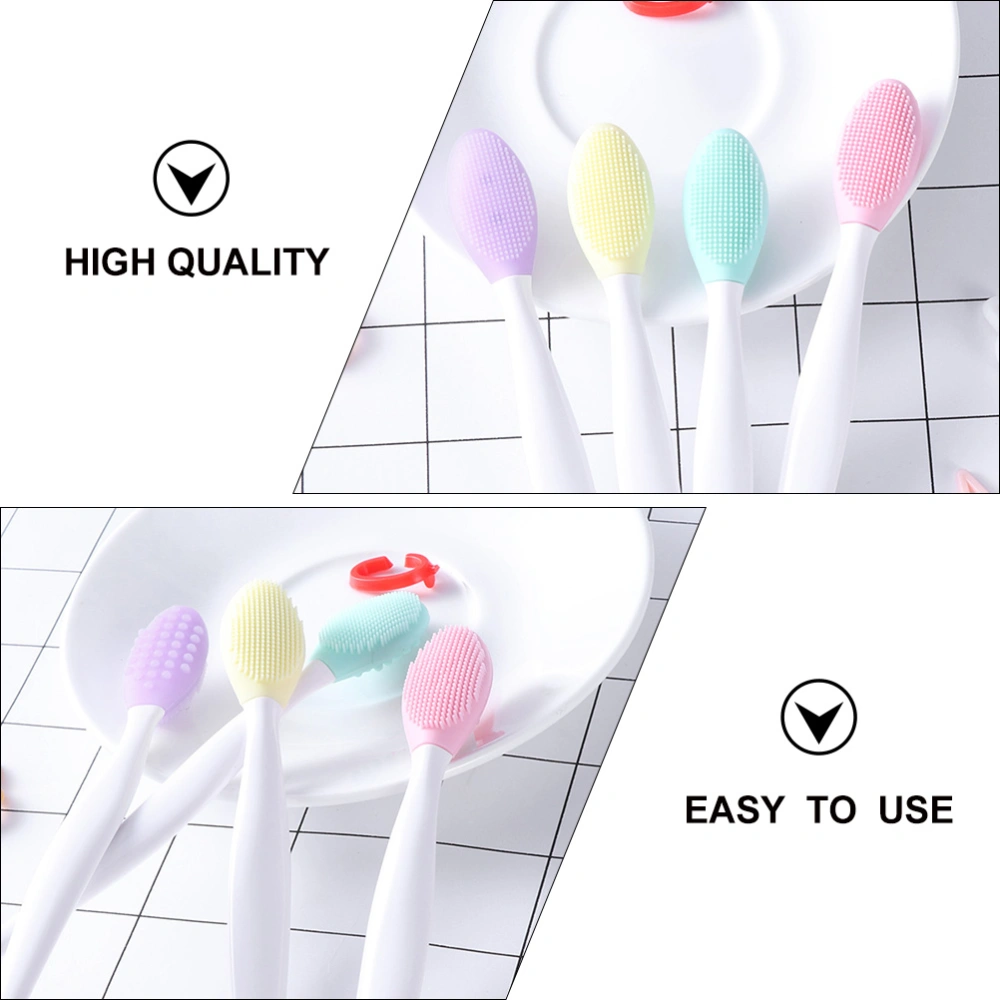 10pcs Pet Dog Silicone Toothbrushes Dog Tooth Gentle Dental Care Toothbrushes