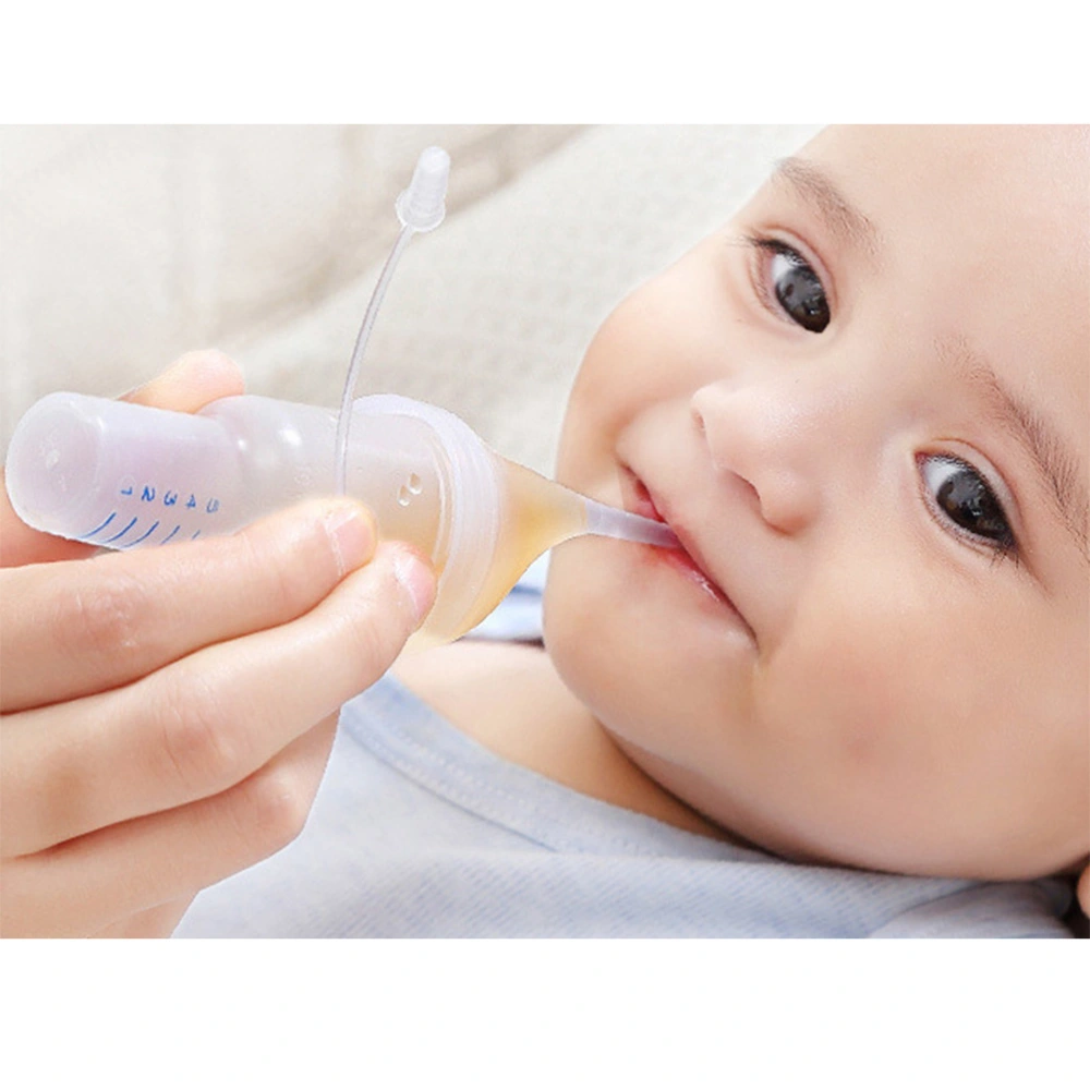 1PC Baby Spoon Pipette Transparent Liquid Food Dropper Safe Medicine Dropper Device Portable Infants Feeding Utensil