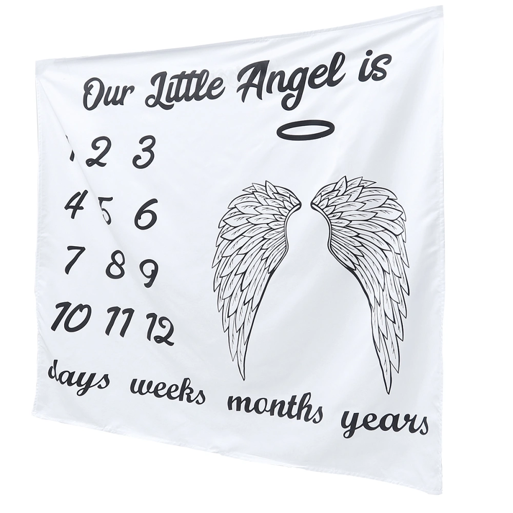 Newborn Photography Backdrop Blanket Creative Angel Wings Photography Props