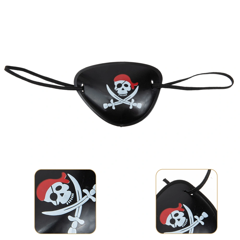 Pirate Theme Eye Mask Skull Pattern Eye Patch Halloween Party Cosplay Eye Mask Ornament